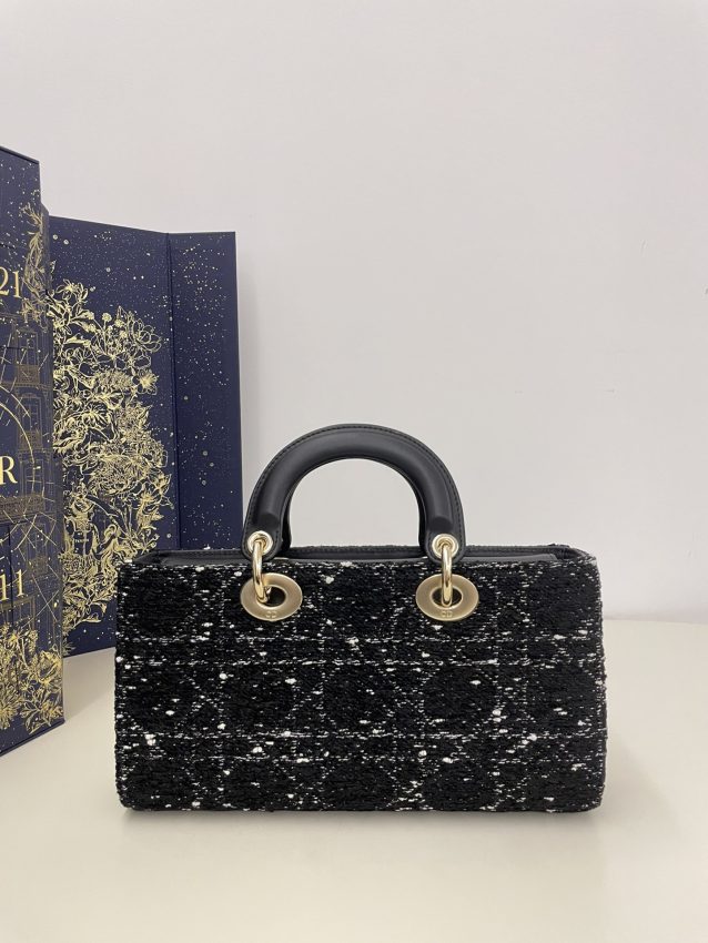 Replica Dior Lady D-Joy Large Bag Wool - realistic designer-inspired fake bag