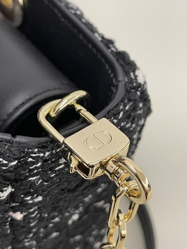 Replica Dior Lady D-Joy Large Bag Wool - high-end fake designer purse