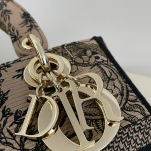 Replica Lady Dior D-Lite Beige Zodiac - top-rated replica designer bag