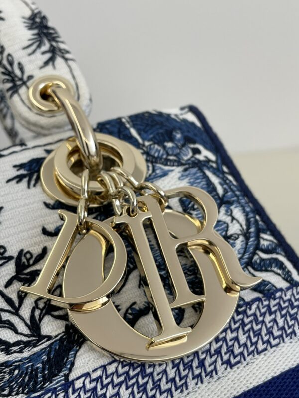 Replica Lady Dior D-Lite Blue Zodiac - premium-grade designer purse dupe