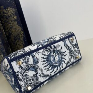 Replica Lady Dior D-Lite Blue Zodiac - elite superclone designer purse