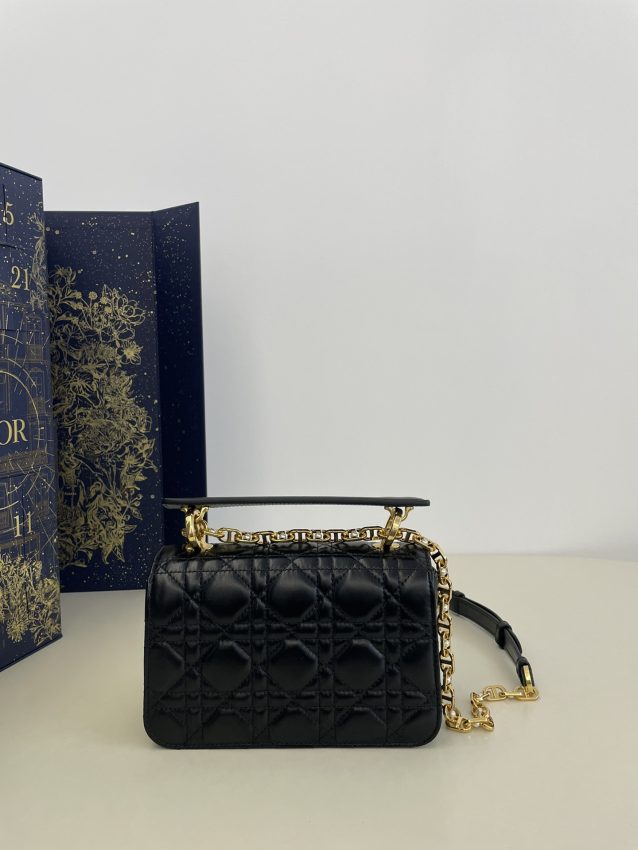 Replica Dior Jolie Top Handle Black - top-rated replica designer bag