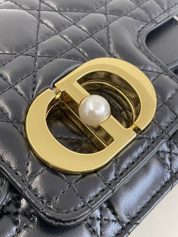 Replica Dior Jolie Top Handle Black - top-tier luxury replica shoulder bag