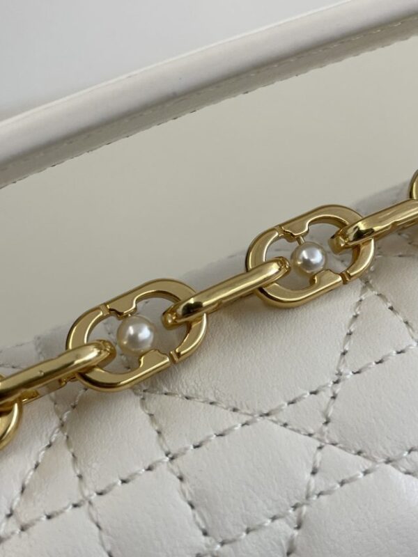 Replica Dior Jolie Top Handle White - top-tier luxury replica shoulder bag