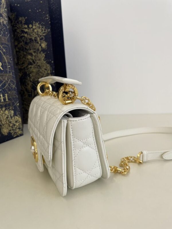 Replica Dior Jolie Top Handle White - elite superclone designer purse
