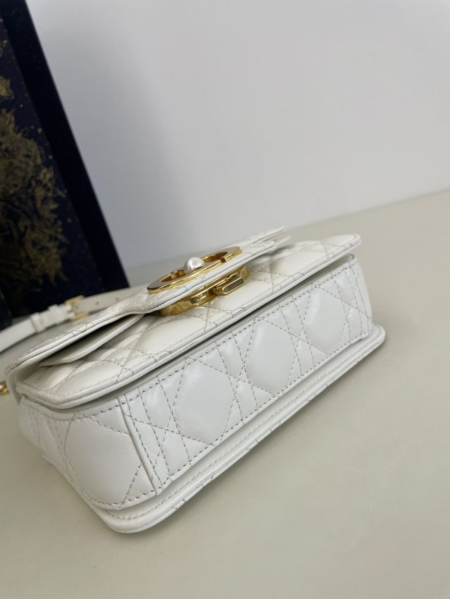 Replica Dior Jolie Top Handle White - best-selling designer handbag dupe