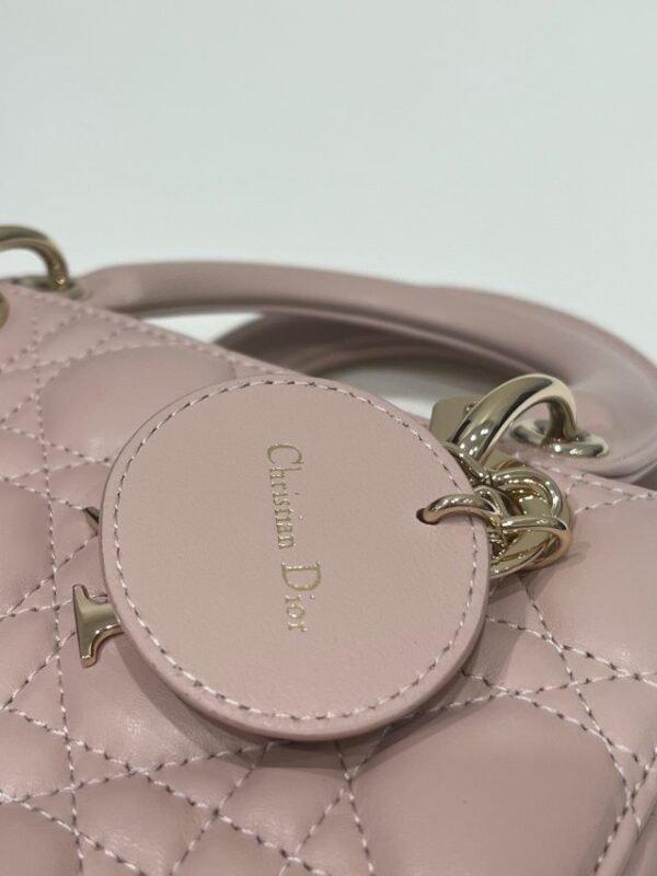 Replica Lady Dior Powered Pink ABC - high-quality designer bag clone