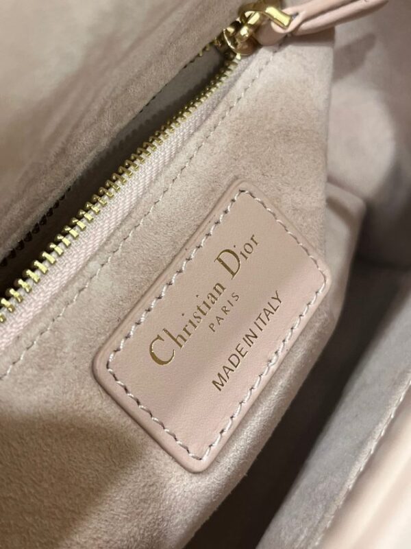 Replica Lady Dior Powered Pink ABC - ultra-realistic fake designer tote