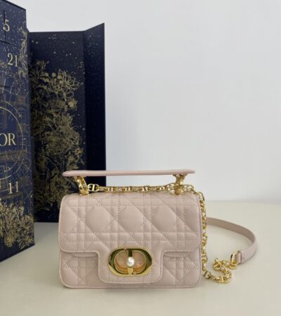 Replica Dior Jolie Top Handle Pink - premium 1:1 fake handbag model