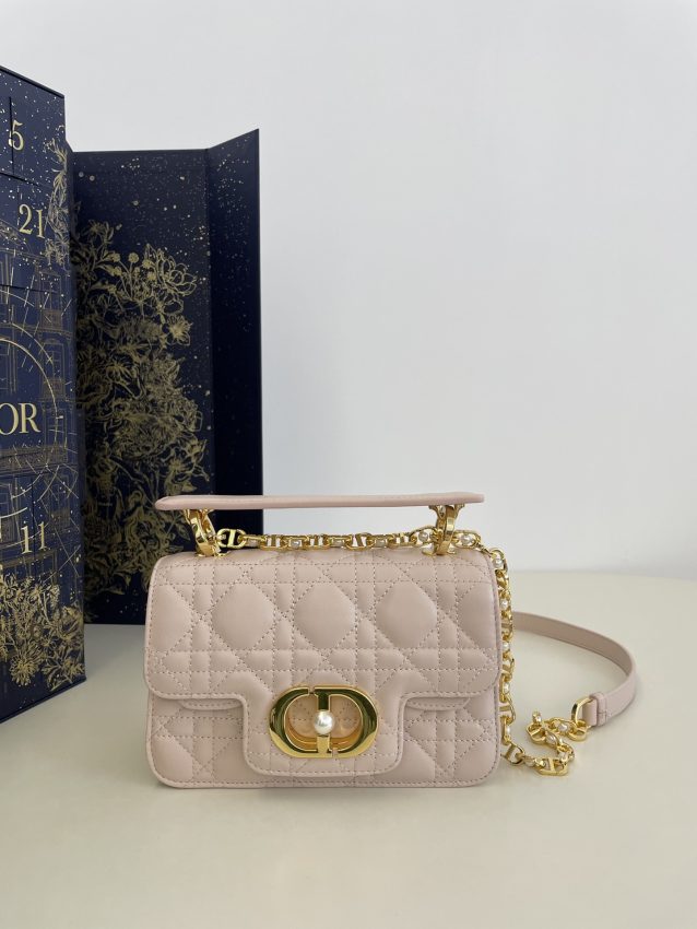 Replica Dior Jolie Top Handle Pink - premium 1:1 fake handbag model