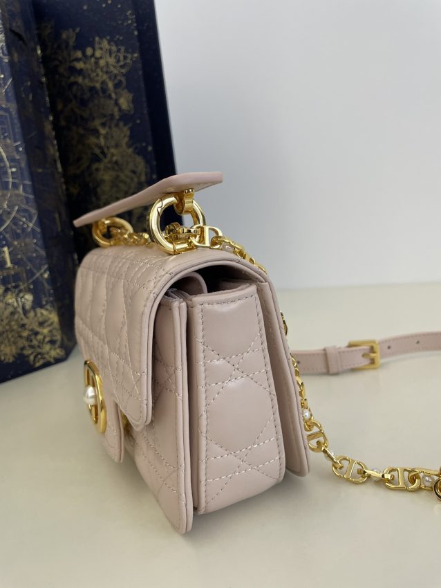 Replica Dior Jolie Top Handle Pink - authentic-look luxury purse replica