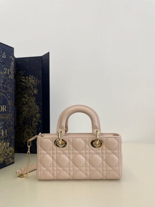 Replica Dior Lady D-Joy Bag Pink - premium 1:1 fake handbag model