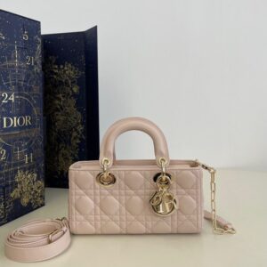Replica Dior Lady D-Joy Bag Pink - premium-grade designer purse dupe