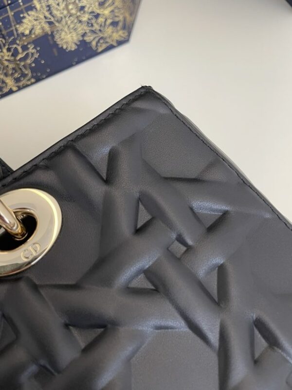 Replica Dior Lady D-Joy Large Bag Black New - best quality luxury bag dupe