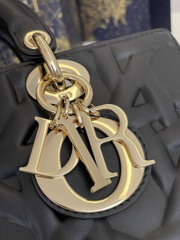 Replica Dior Lady D-Joy Large Bag Black New - high-accuracy replica luxury purse