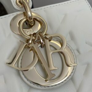 Replica Dior Lady D-Joy Large Bag New White - high-accuracy replica luxury purse