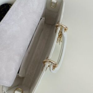 Replica Dior Lady D-Joy Large Bag New White - 1:1 designer replica handbag