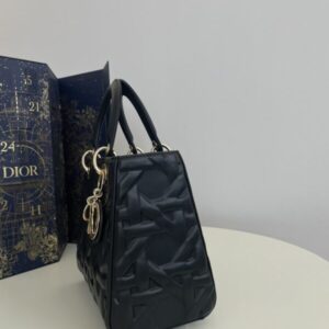 Replica Lady Dior Medium Black - elite superclone designer purse