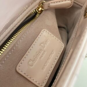 Replica Lady Dior Mini Pink Patent - high-accuracy replica luxury purse