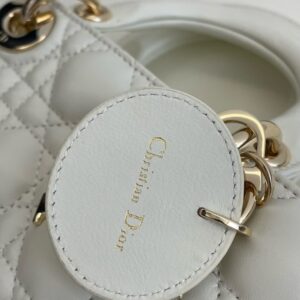 Replica Dior Lady D-Joy Large Bag White - top-tier luxury replica shoulder bag