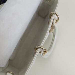Replica Dior Lady D-Joy Large Bag White - 1:1 designer replica handbag