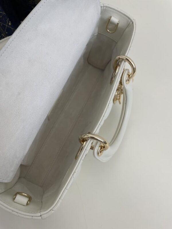 Replica Dior Lady D-Joy Large Bag White - 1:1 designer replica handbag