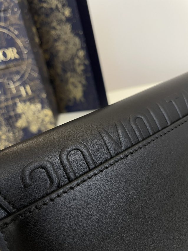 Replica Dior Bobby East-West Black - best quality luxury bag dupe