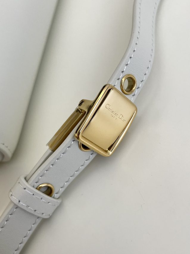 Replica Dior Bobby East-West White - 1:1 designer replica handbag