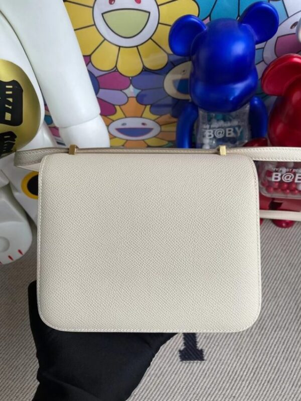 Replica Hermes Constance 18cm White - premium-grade designer purse dupe