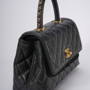 Replica CHANEL 23P Coco Black - high-quality designer bag clone