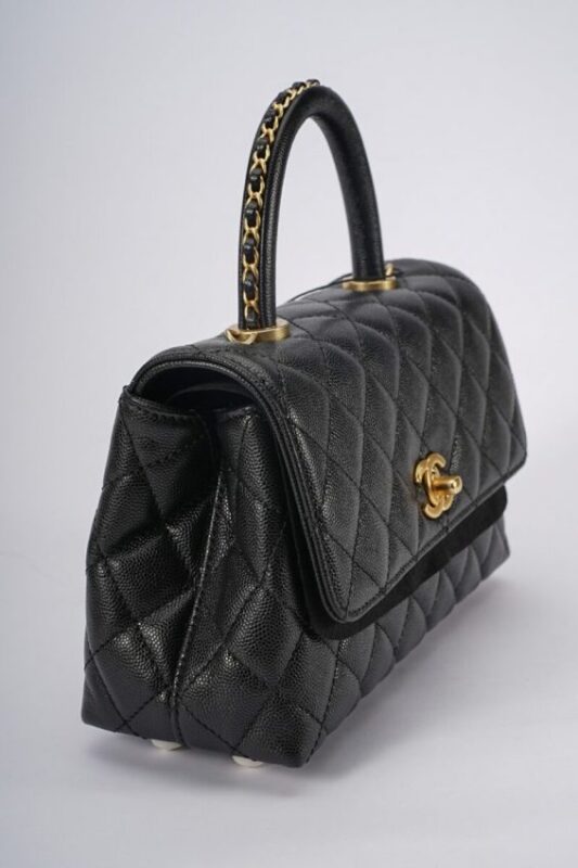 Replica CHANEL 23P Coco Black - high-quality designer bag clone