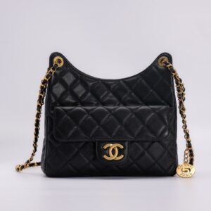 Replica CHANEL Hobo Medium Black - best-selling designer handbag dupe
