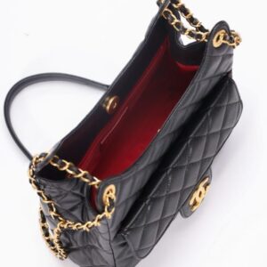 Replica CHANEL Hobo Medium Black - high-accuracy replica luxury purse