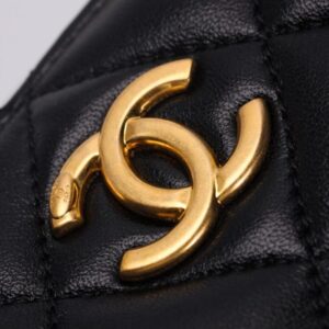 Replica CHANEL Chain Hobo Black - elite superclone designer purse