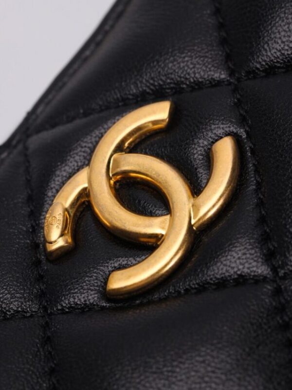 Replica CHANEL Chain Hobo Black - elite superclone designer purse