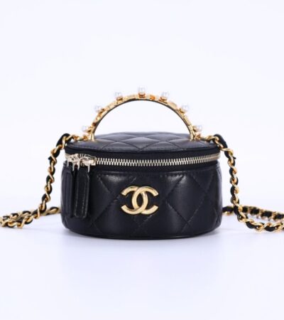 Replica CHANEL 23B Pearl Cylinder - best quality luxury bag dupe