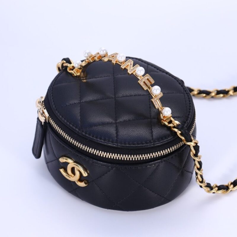 Replica CHANEL 23B Pearl Cylinder - high-quality designer bag clone