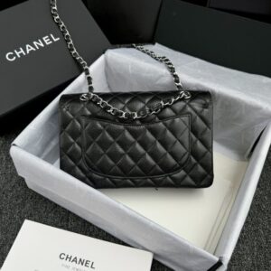 Replica CHANEL Classic Flap 23cm Black Silver - best-selling designer handbag dupe