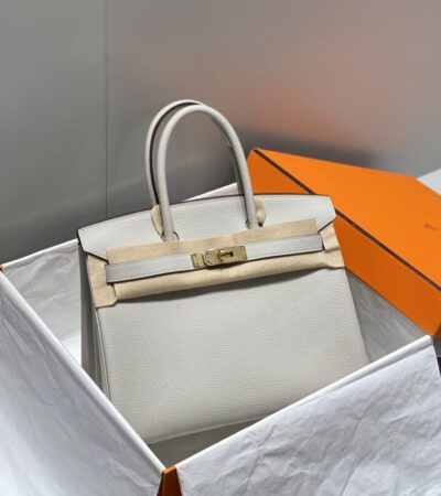 Replica Hermes Birkin Pearl Grey - ultra-realistic fake designer tote