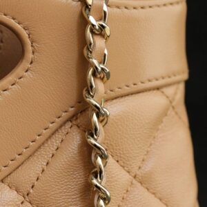 Replica CHANEL 24s Mini Horizontal Milk Tea - ultra-realistic fake designer tote