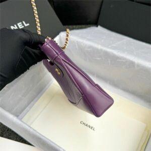 Replica CHANEL 24s Mini Horizontal Purple - premium 1:1 fake handbag model