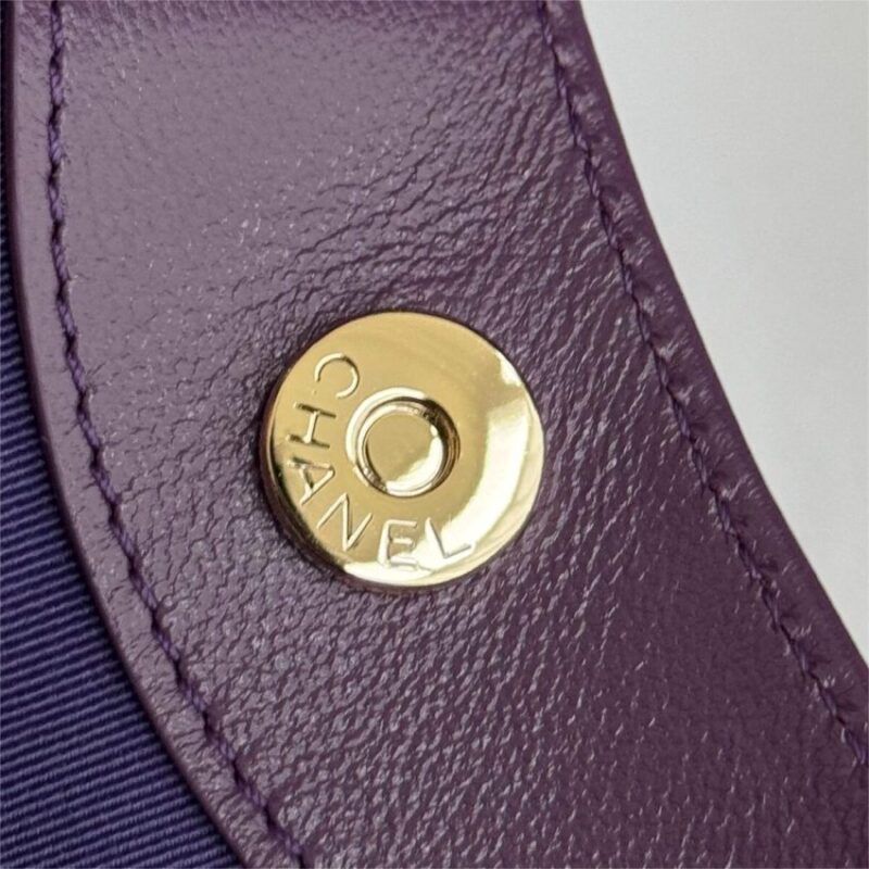 Replica CHANEL 24s Mini Horizontal Purple - 1:1 designer replica handbag