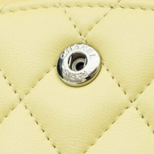 Replica CHANEL Classic Flap 25cm Yellow - best quality luxury bag dupe