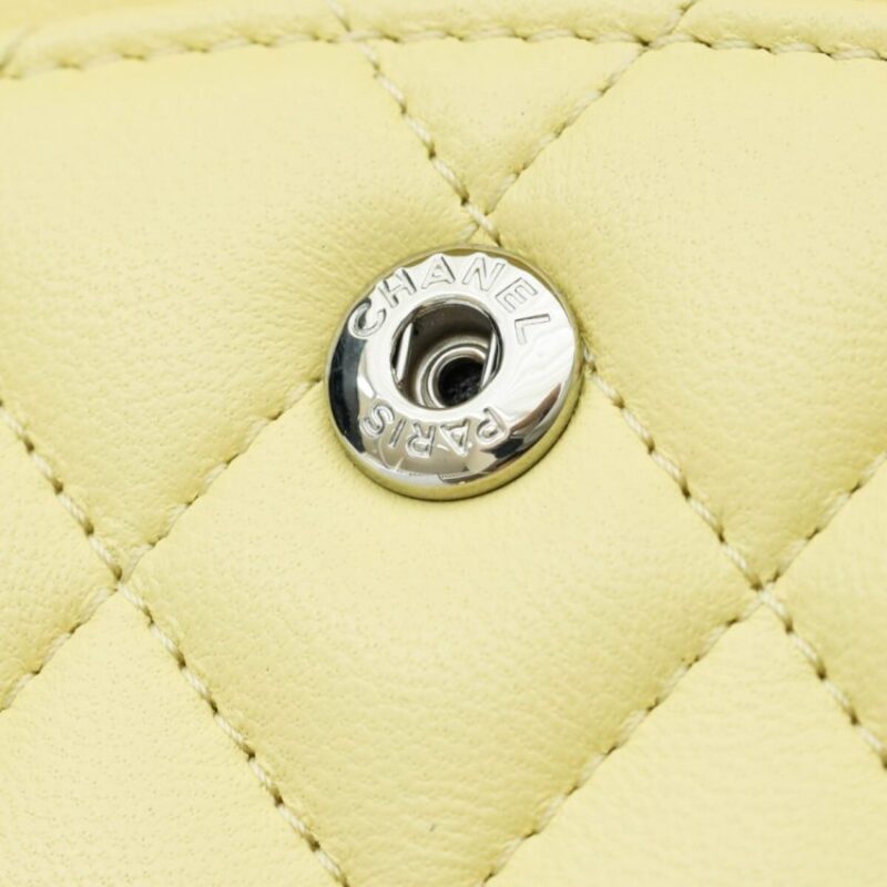 Replica CHANEL Classic Flap 25cm Yellow - best quality luxury bag dupe