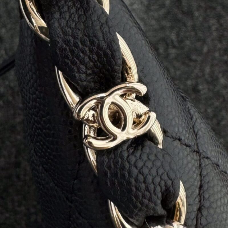 Replica CHANEL 24p Dumpling Bag Black - high-quality designer bag clone