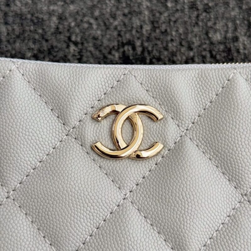Replica CHANEL 24p Dumpling Bag Gray - high-accuracy replica luxury purse