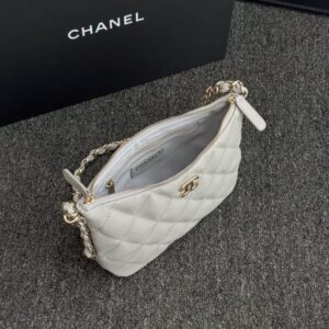 Replica CHANEL 24p Dumpling Bag Gray - best-selling designer handbag dupe