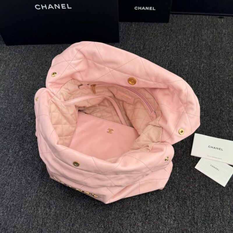 Replica CHANEL 22 Medium Handbag Pink - best-selling designer handbag dupe