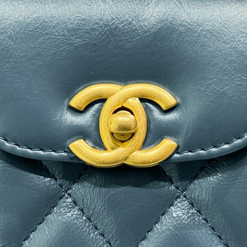 Replica CHANEL 23k Kelly Grey-Blue - ultra-realistic fake designer tote