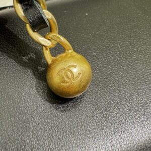Replica CHANEL 23P Lipstick Ball Black - premium 1:1 fake handbag model